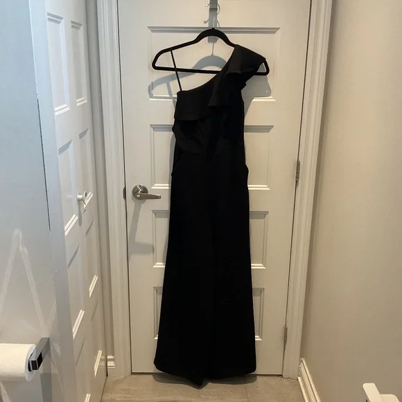 BCBG Generations one shoulder jumpsuit - Picture 2 of 7